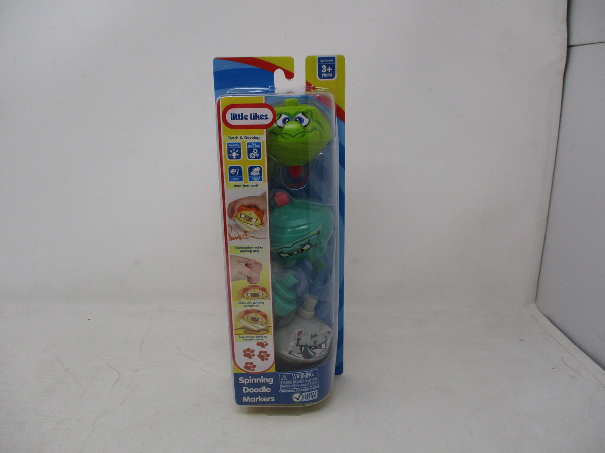 Spinning Doodle Markers – Parrot & Crocodile Character Set