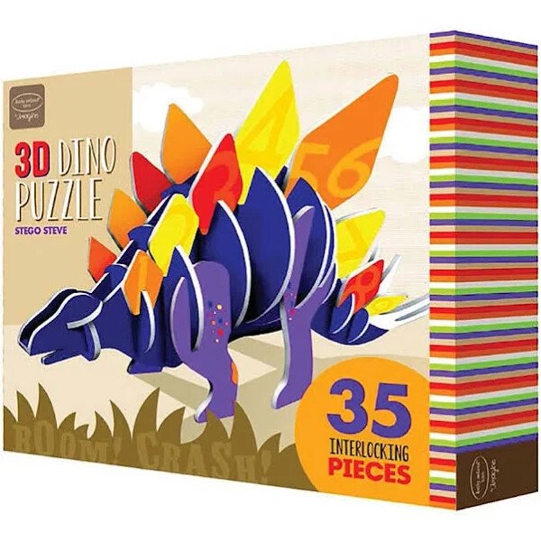 Bendon Stego Steve 3D Dinosaur Puzzle | Build & Display