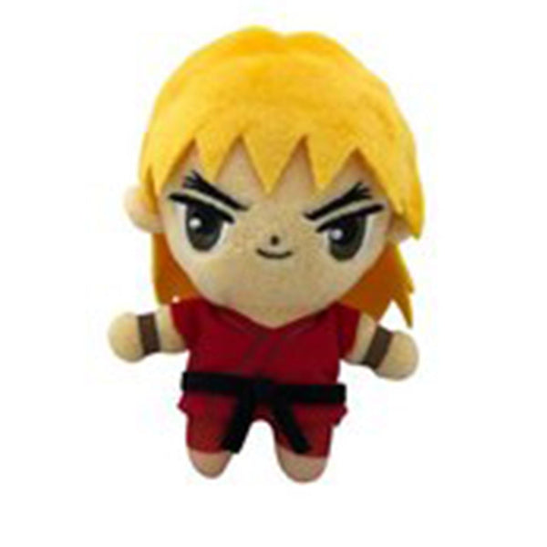 Little Buddy Street Fighter Plush Backpack Clip 6 Inch