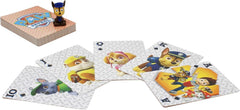 Paw Patrol Jumbo Card Game Set with Collectible Figurine