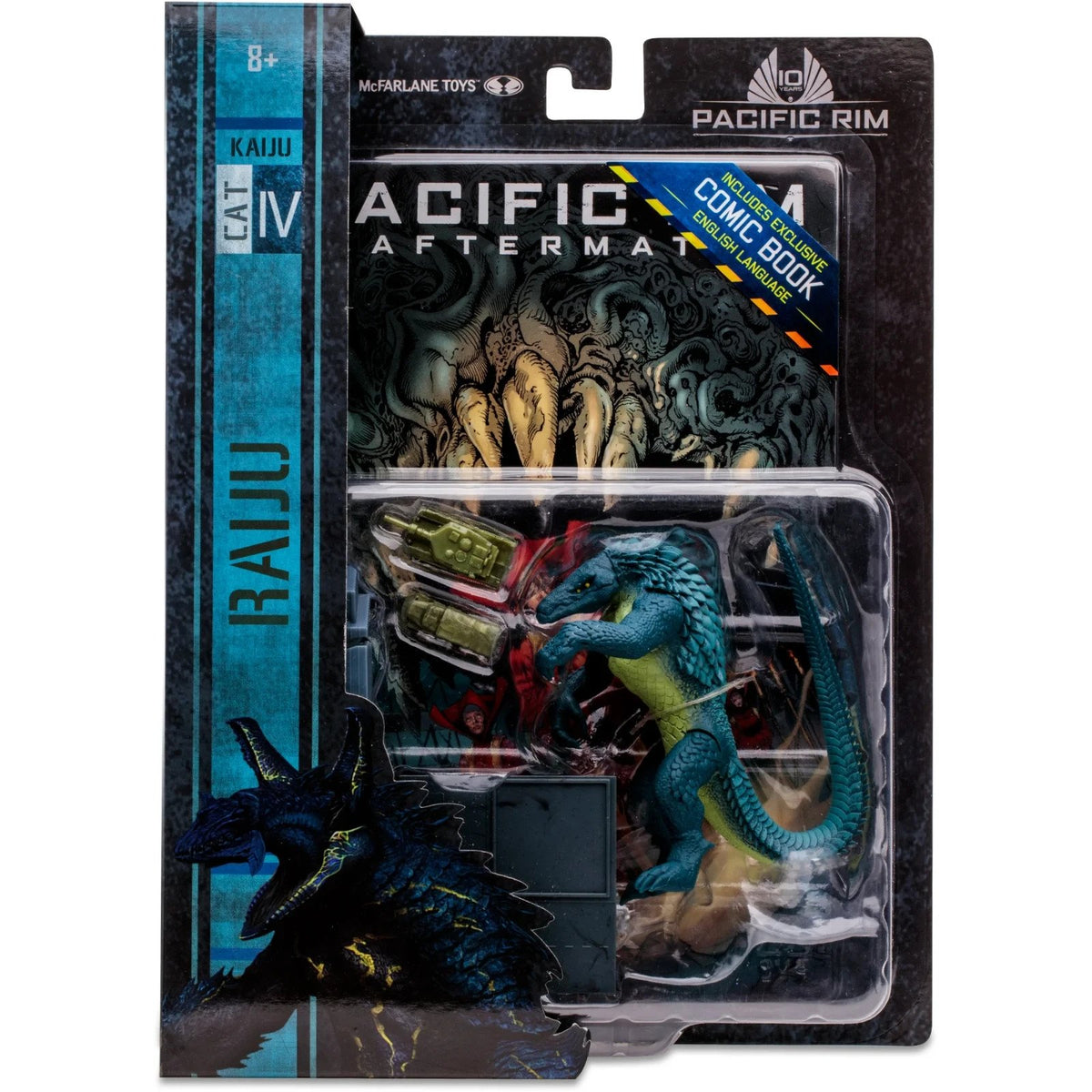 McFarlane Toys Pacific Rim Raiju Kaiju 4" Figure Playset & Comic