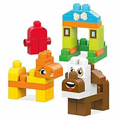 Mega Bloks Let's Build Pets 40-Piece Preschool Building Set