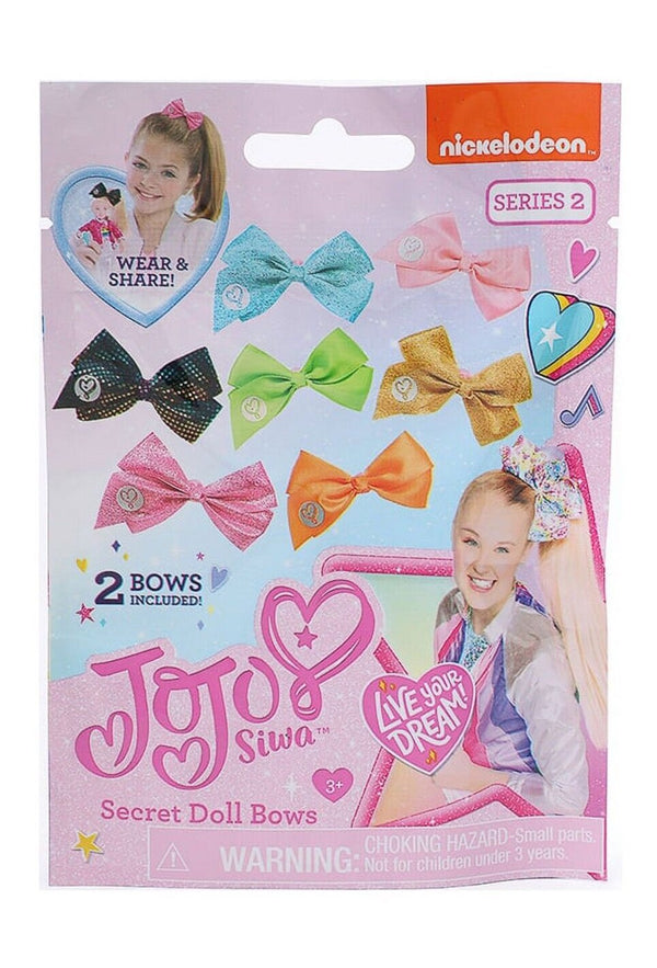 Nickelodeon JoJo Siwa Secret Doll Bows Series 2 – 1 Pack of 2