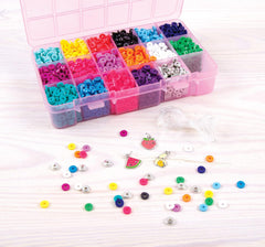 Make It Real Heishi Bead Jewelry Making Kit – Square Storage Box