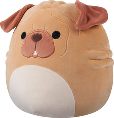 Squishmallows Morton The Brown Shar Pei Dog 30cm Plush Toy