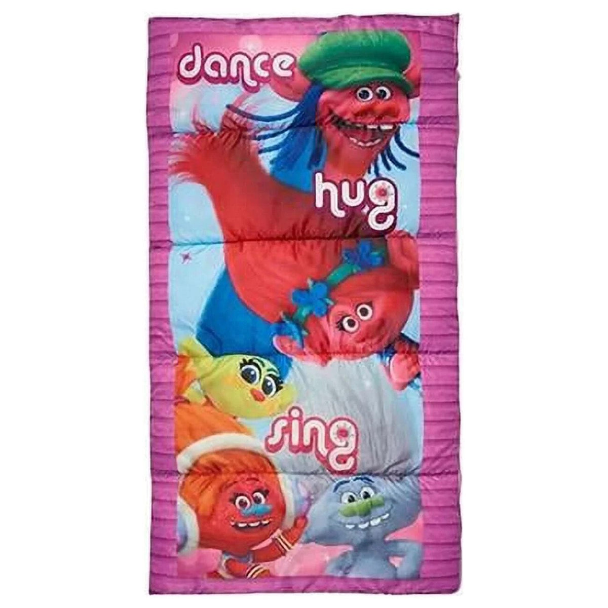 DreamWorks Trolls Kids Sleeping Bag with Storage Bag