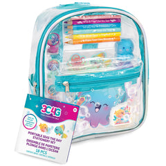 3C4G Seas The Day Stationery Set – Ocean Mini Backpack Kit