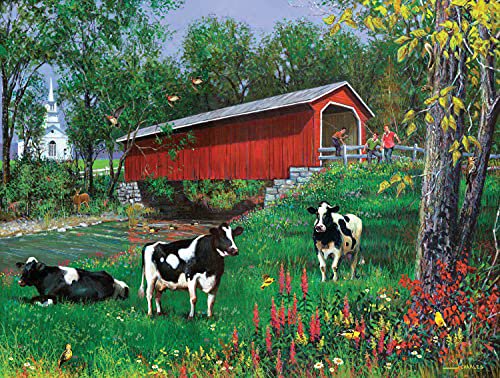 KI Puzzles Time for A Lil' Fishing 550 Piece