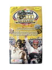 Press Pass Daytona 500 50 Years Trading Card Set with Race-Used Tire Redemption