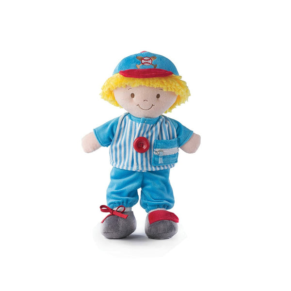 Nat and Jules Sean Baseball Player Activity Doll Soft Plush