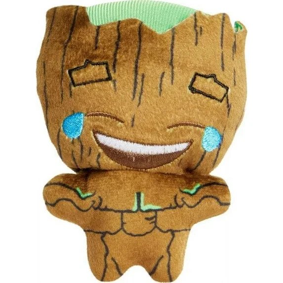 Mattel Marvel Moodiverse Groot Mini Plush – Laughing Expression