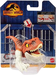 Mattel Jurassic World Dominion Atrociraptor Wild Pop-Up Dinosaur Figure