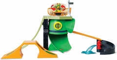 Funrise TMNT Turtle Madness Skate Park Playset – 18-Piece Set