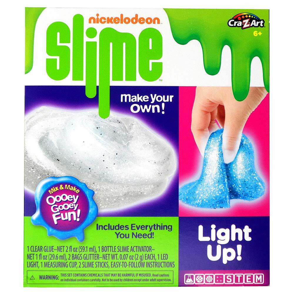 Cra-Z-Art Nickelodeon DIY Light Up Slime Kit
