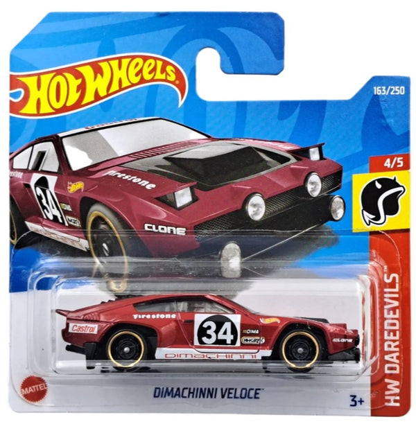 Hot Wheels Dimachinni Veloce | HW Daredevils 4/5 | #163/250