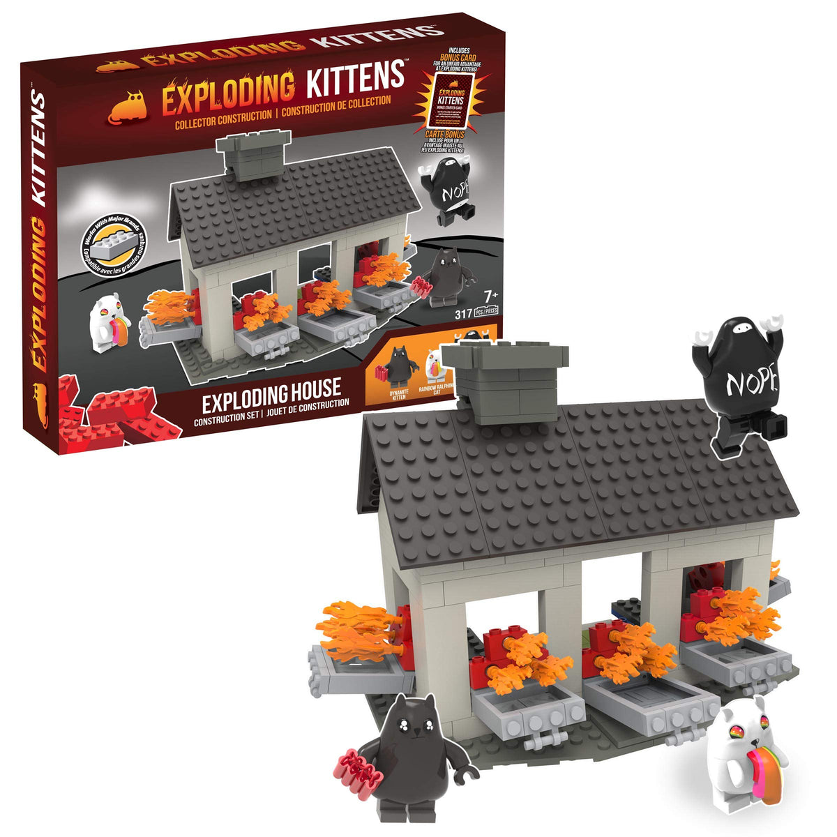 Exploding Kittens House Scene Jigsaw Puzzle – 317 Pieces