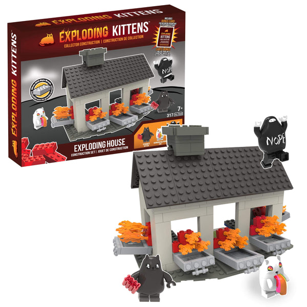 Exploding Kittens House Scene Jigsaw Puzzle – 317 Pieces