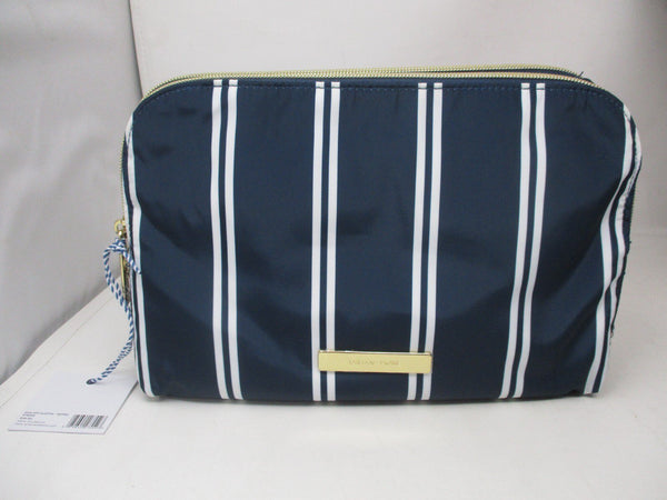 Tartan + Twine Duo Zip Clutch Makeup Bag Retro