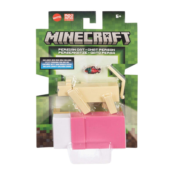 Mattel Minecraft Persian Cat 3.25-Inch Collectible Action Figure