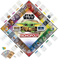 Monopoly Star Wars The Child Edition Board Game | Baby Yoda