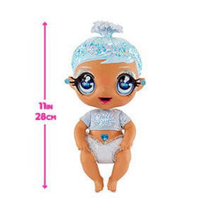 MGA Glitter Babyz January Snowflake Baby Doll – 3 Color Changes