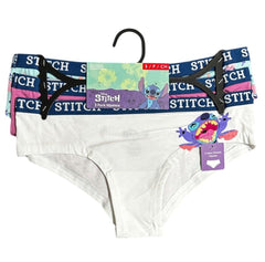 Disney Stitch Hipster Underwear | 3-Pack | Size Small