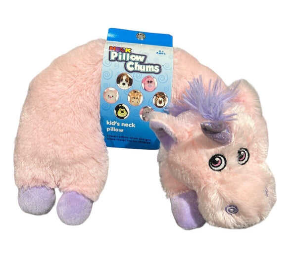 Kellytoy Pillow Chums Unicorn Kids Neck Pillow