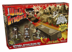 Wild Grinders Spitball Action Skate Figure Set with DVD