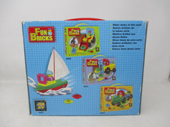 AMAV Fun Bricks Sailboat Building Set – 32 Pieces
