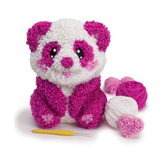 PlayMonster Latchkits Yarnimals Panda 3D Latch Hook Craft Kit