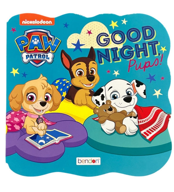 Paw Patrol Good Night Pups Bedtime Storybook for Toddlers