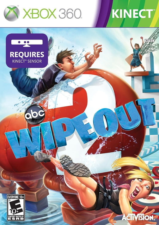 Wipeout 2 Xbox 360 Kinect Game – Full-Body Obstacle Course Fun