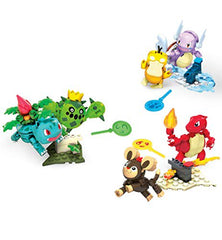 BargainRanger Pokémon Trainer Team Challenge Building Set, 450 Pieces