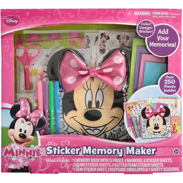 Tara Disney Minnie Mouse Sticker Memory Book Kit