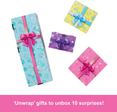 Barbie Party Unboxed Pet Birthday Party Stars Set – 10 Surprises