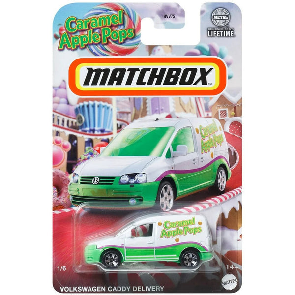 Matchbox 2024 Volkswagen Caddy Delivery Die-Cast Car – Candy Edition