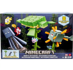 Mattel Minecraft Aquatic Defenders 8-Figure Playset