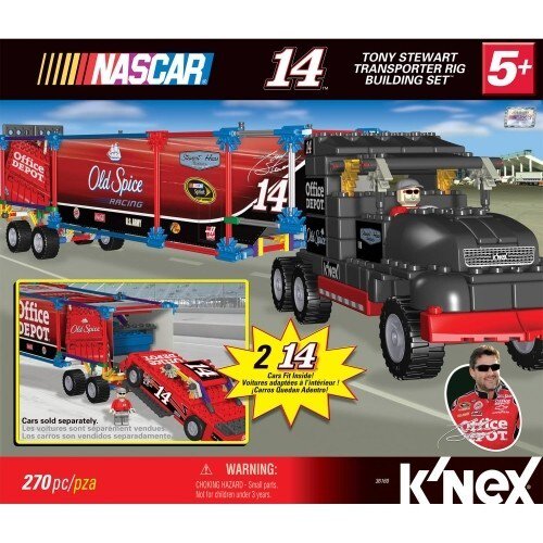 K'NEX Nascar #14 Tony Stewart Transporter Rig Set