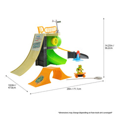 Nickelodeon TMNT Turtle Madness Skate Park Playset – Classic Edition