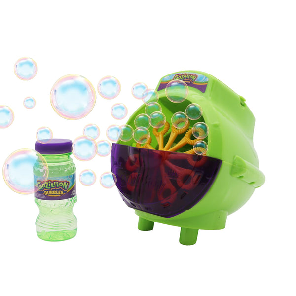 Gazillion Hurricane Bubble Machine – Portable Bubble Maker for Kids