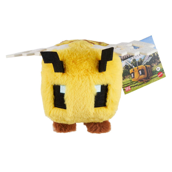Mattel Minecraft Bee Plush Toy – 6-Inch Collectible Soft Doll