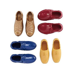 Barbie Ken Doll Shoe Assortment | 4-Piece Fashion Accessory Set