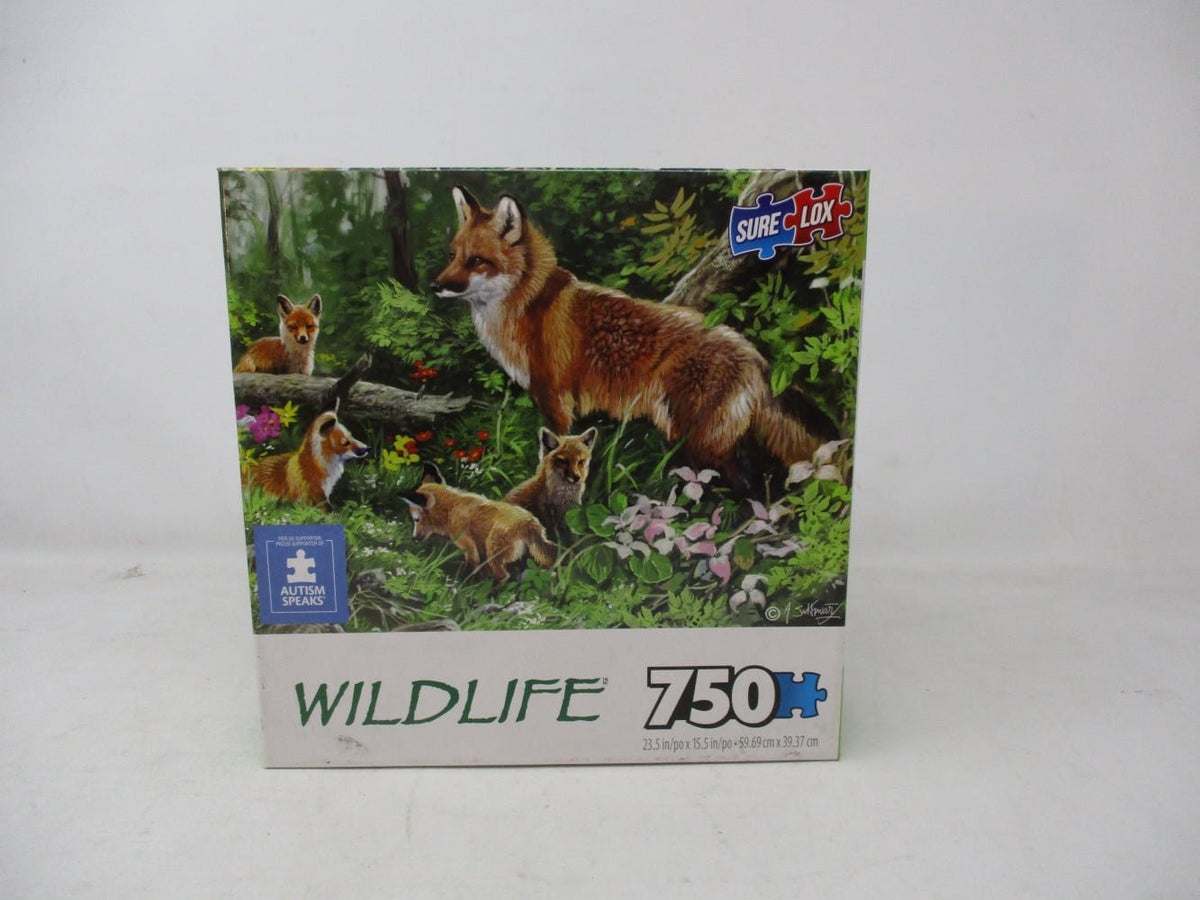 TCG Autism Speaks 750-Piece Foxes Jigsaw Puzzle