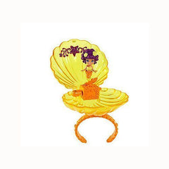 Barbie Mermaid Tale Yellow Seashell Surprise Bracelet with Mini Doll
