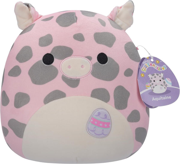 Squishmallows 12" Aquitaine the Pink Pig Easter Plush