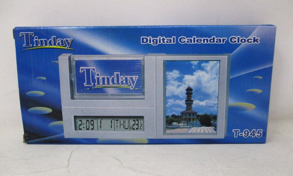 Tinday T-945 Digital Calendar Clock with Alarm & Thermometer