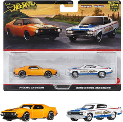 Hot Wheels Premium 2-Pack '71 AMC Javelin & Rebel Machine