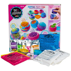 Cra-Z-Art Shimmer N Sparkle Rainbow Popping Bath Bomb Making Kit