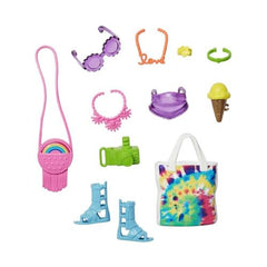 Barbie Neon Festival Accessory Pack – 11 Storytelling Pieces
