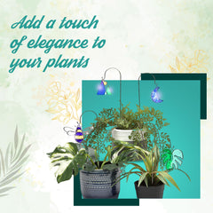 Craft Crush Plant Charms Kit – DIY Suncatcher Stakes, Makes 4